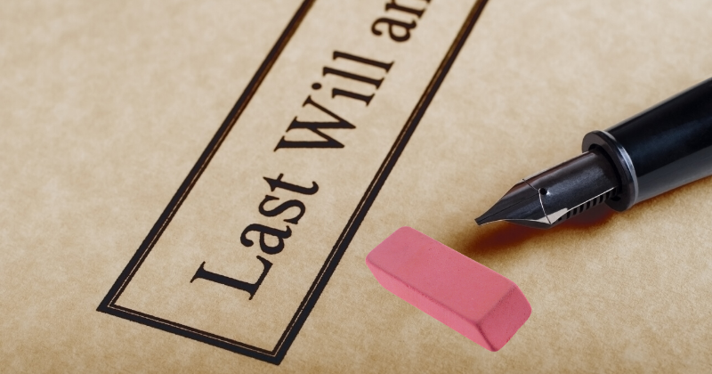 Will, pen and eraser - FAQs: What Is A Codicil? | Mario Godoy | Lombard Estate Planning Lawyer