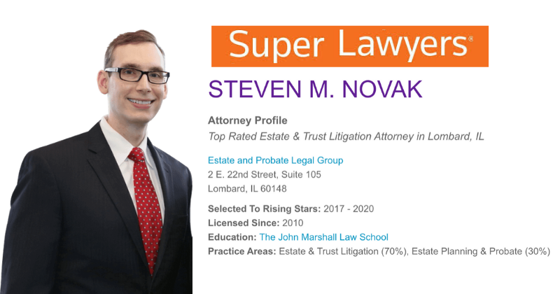 Steven M. Novak Named 2021 Illinois Rising Star Super Lawyer