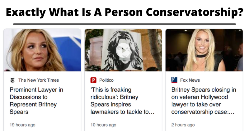 Britney Spears - Exactly What Is A Person Conservatorship?