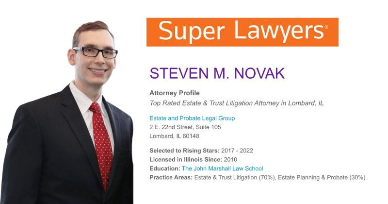 Steven M. Novak 2022 Illinois Rising Star Super Lawyer
